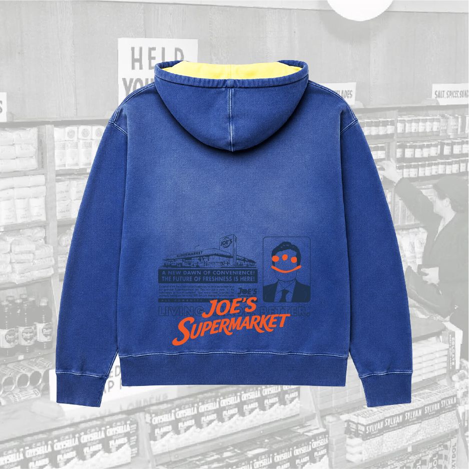Joe's Supermarket Multi-Patch Hoodie - JS-13